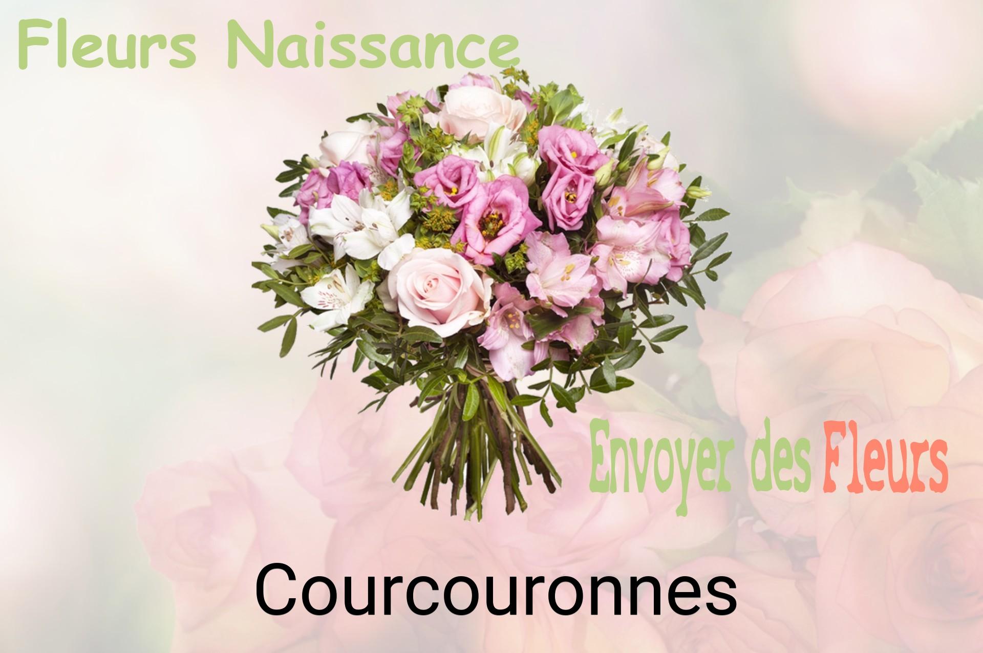Bouquet de fleurs de naissance livré à Courcouronnes